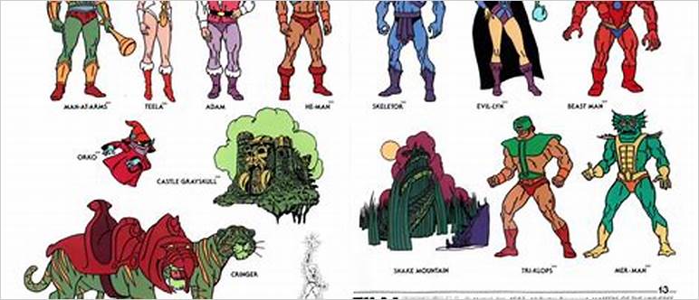 Images of he-man characters